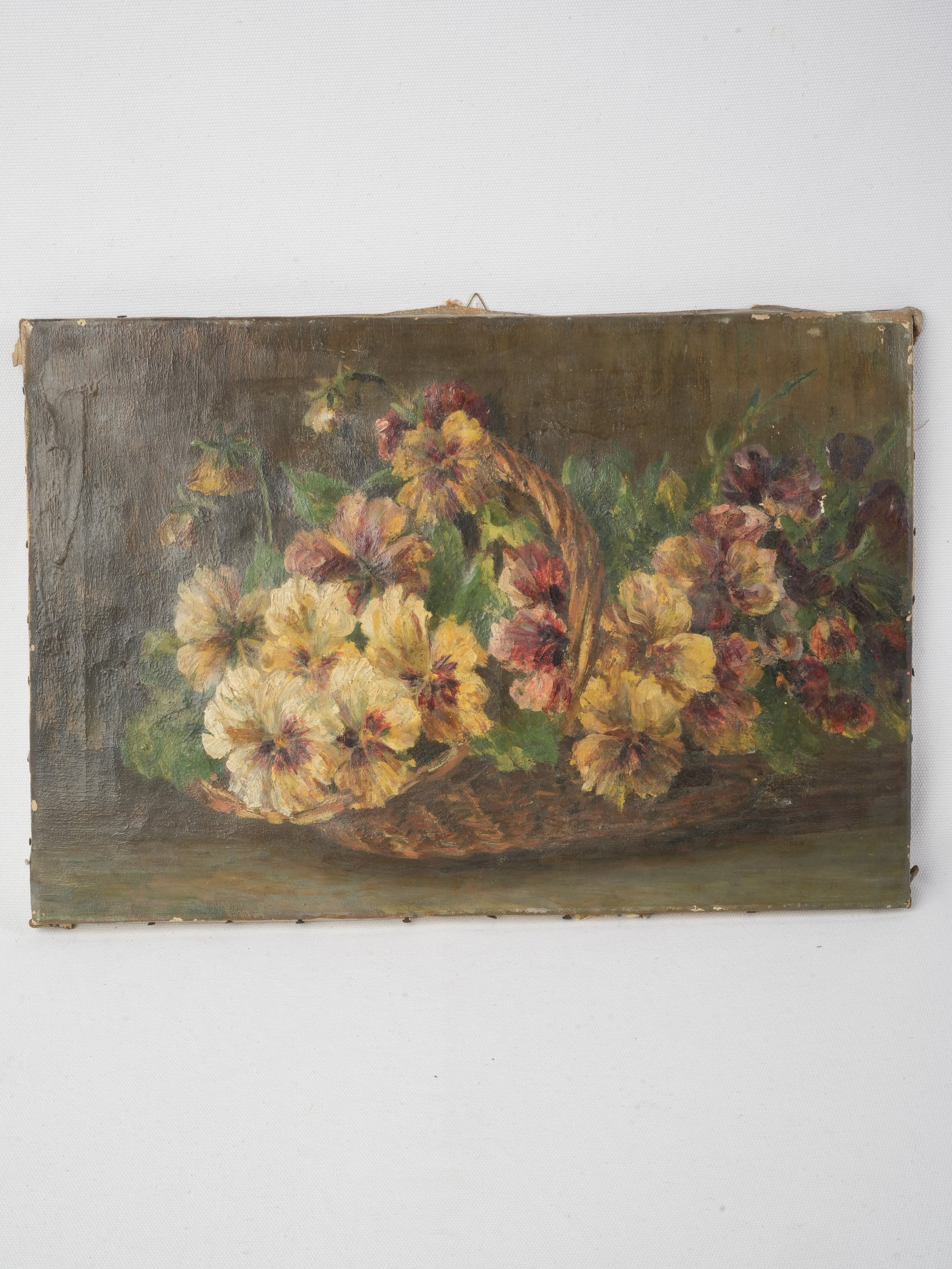 Antique Flemish still life painting