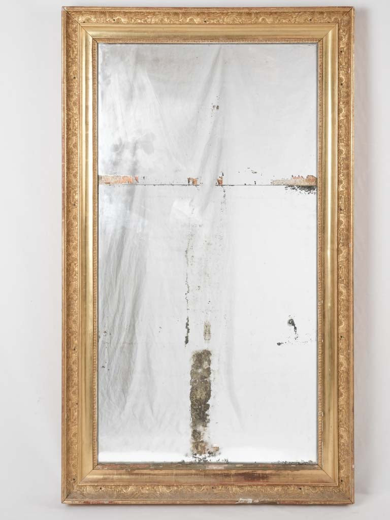 Superb antique gold Directoire mirror
