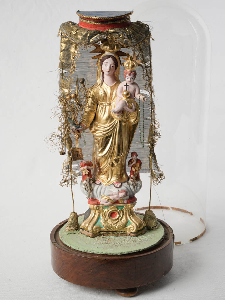 Antique Provençal Terracotta Santibelli Figurine