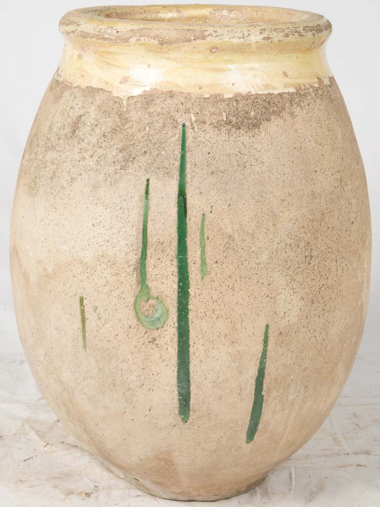 Antique Biot Terracotta Olive Oil Jar