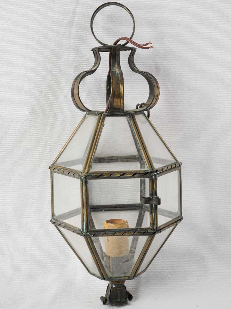 Vintage geometric lantern