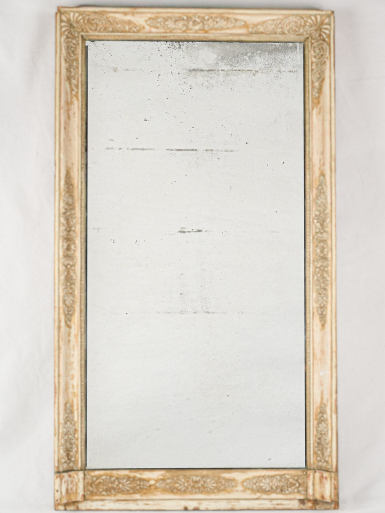 Antique gilded boiserie mirror  