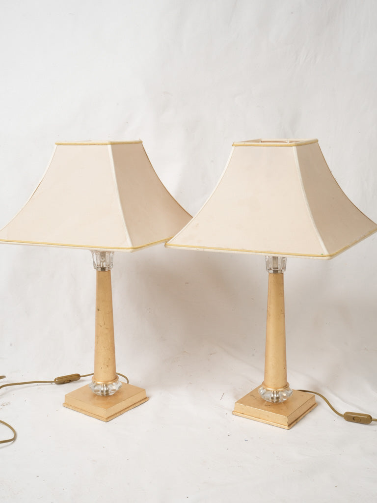 Elegant mid-century table lamps
