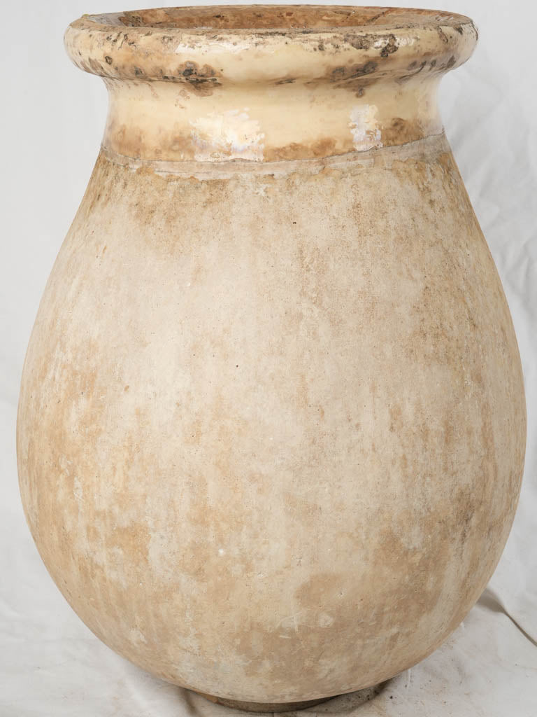 Vintage Mediterranean olive jar