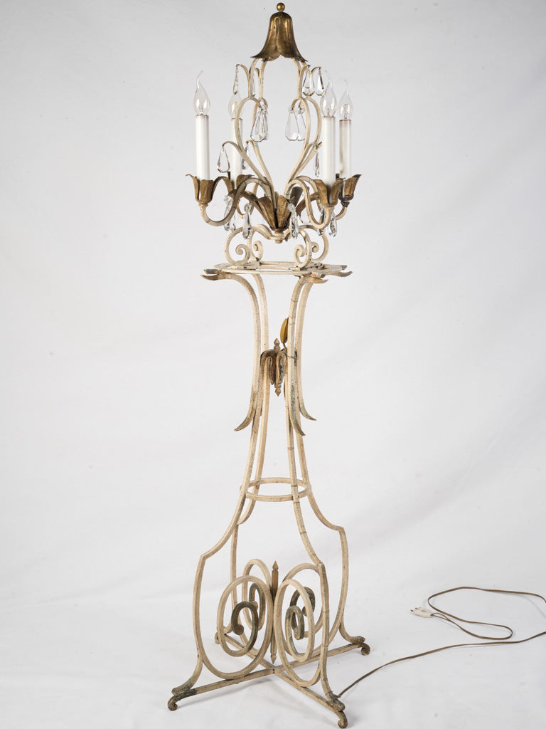 Vintage ornate floor lamp
