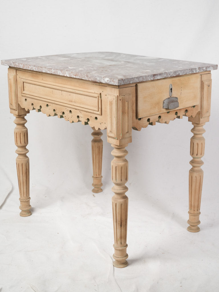 Elegant antique French side table  