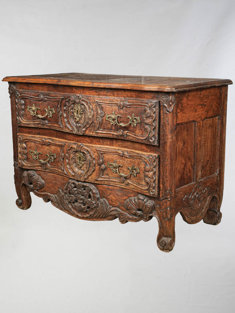 Antique Provençal Walnut Commode